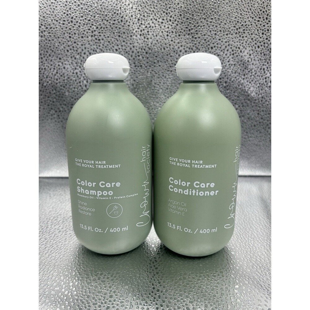 Crown Hair Society Color Care Shampoo & Conditioner Set 13.5 Oz Color Safe